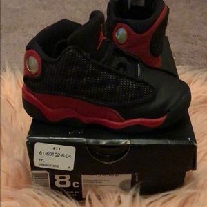 Size 8 Toddler Black & Red Jordan’s